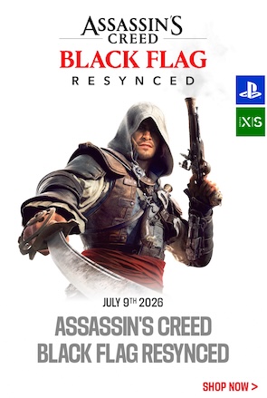 Preorder the remake of Assassin's Creed 4 with Assassin's Creed: Black Flag Resynced for Playstation 5 and Xbox Series X