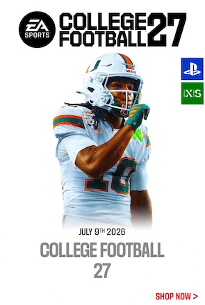 Preorder College Football 27 for Playstation 5 and Xbox Series X