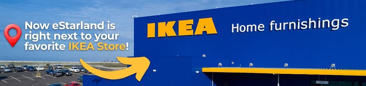 Now eStarland is right next to your favorite IKEA Store!